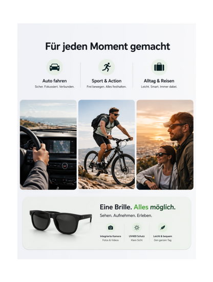VisionCam™ –Filme alles – ohne dein Handy rauszuholen