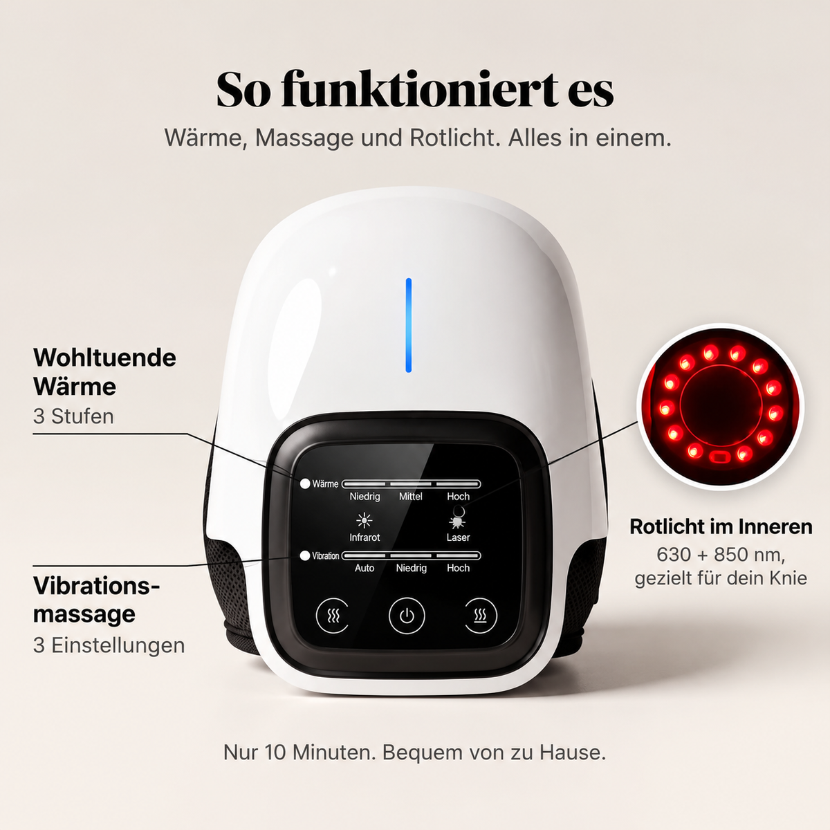 OrthoVela™ 2.0 Knie Therapiegerät