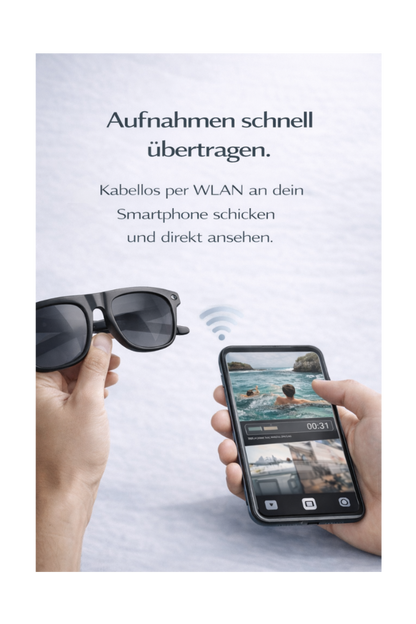VisionCam™ –Filme alles – ohne dein Handy rauszuholen